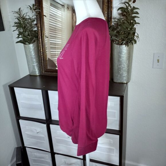 OLD NAVY KIDS PLUM T-SHIRT "FIERCE GIRL" SZ.Y14 EUC - Picture 2 of 5